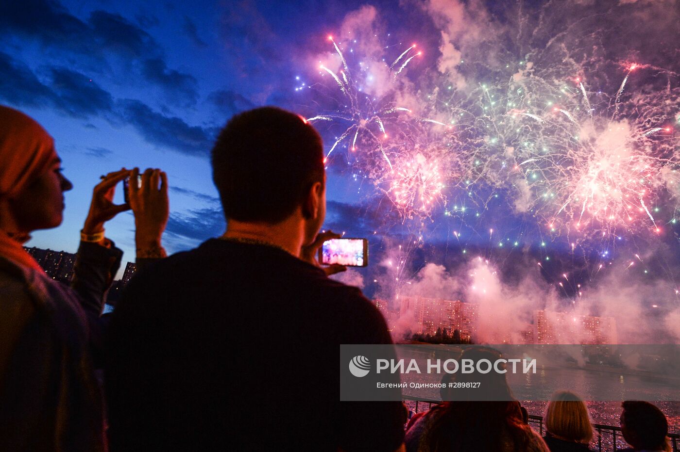 Второй Международный фестиваль фейерверков "Ростех". День первый