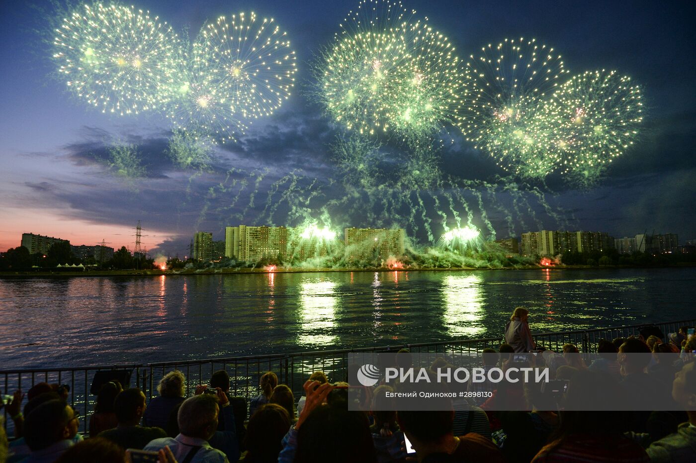 Второй Международный фестиваль фейерверков "Ростех". День первый