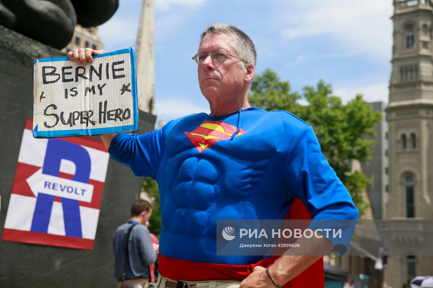 Акции протеста в Филадельфии