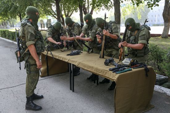 Учения воздушно-десантных войск в Ульяновске