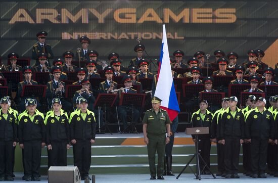 Открытие "Армейских международных игр - 2016"