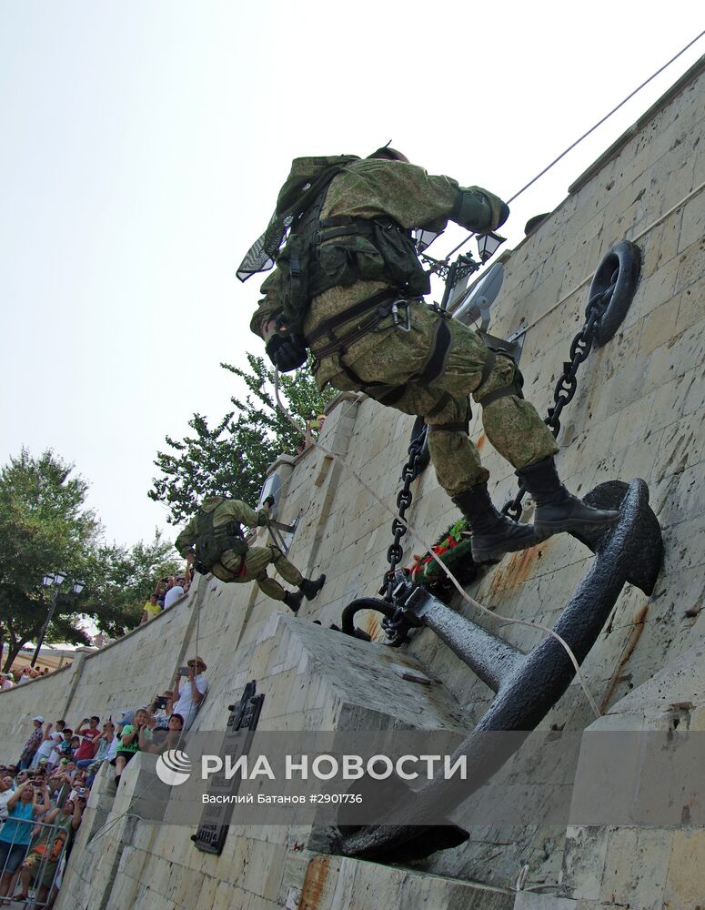 Празднование Дня ВМФ в городах России