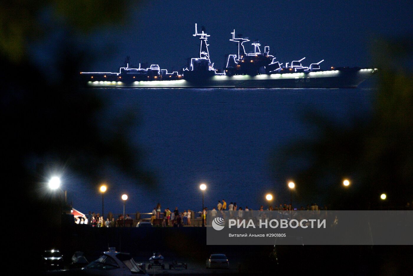 Празднование Дня ВМФ в городах России