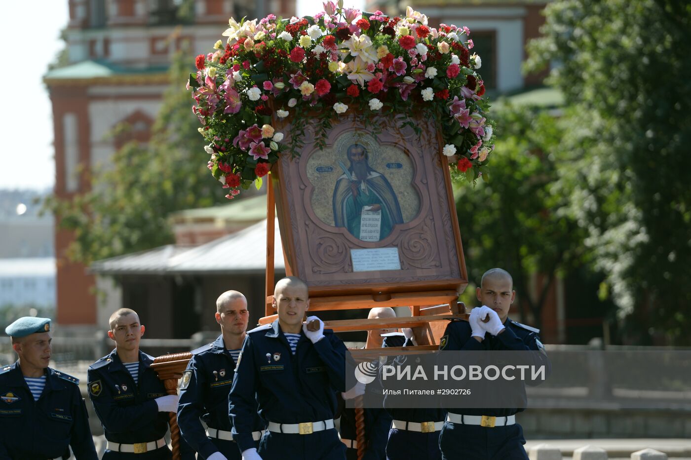 Праздничные мероприятия, посвященные 86-й годовщине со дня образования ВДВ