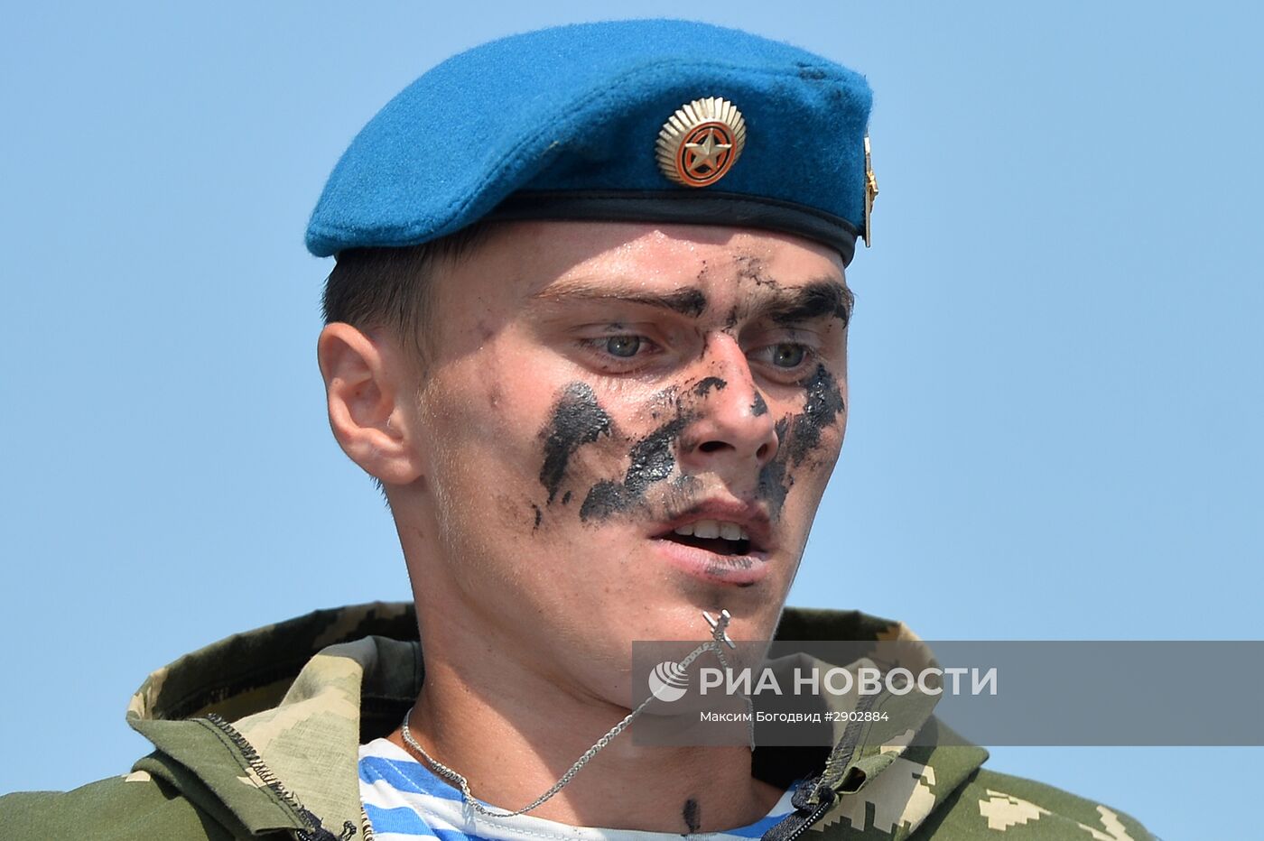 Празднование дня ВДВ в городах России