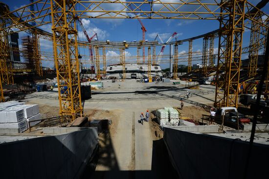 Реконструкция Центрального стадиона в Екатеринбурге к ЧМ-2018