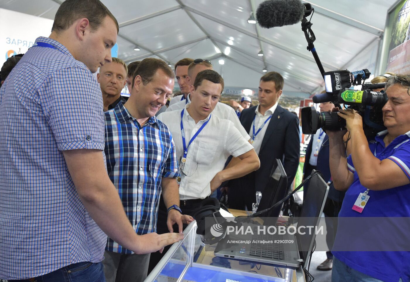 Рабочая поездка премьер-министра РФ Д. Медведева во Владимирскую область