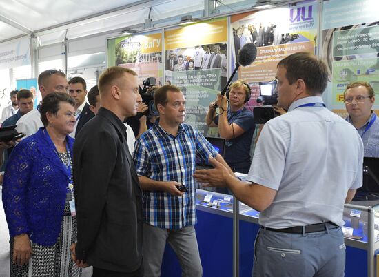 Рабочая поездка премьер-министра РФ Д. Медведева во Владимирскую область