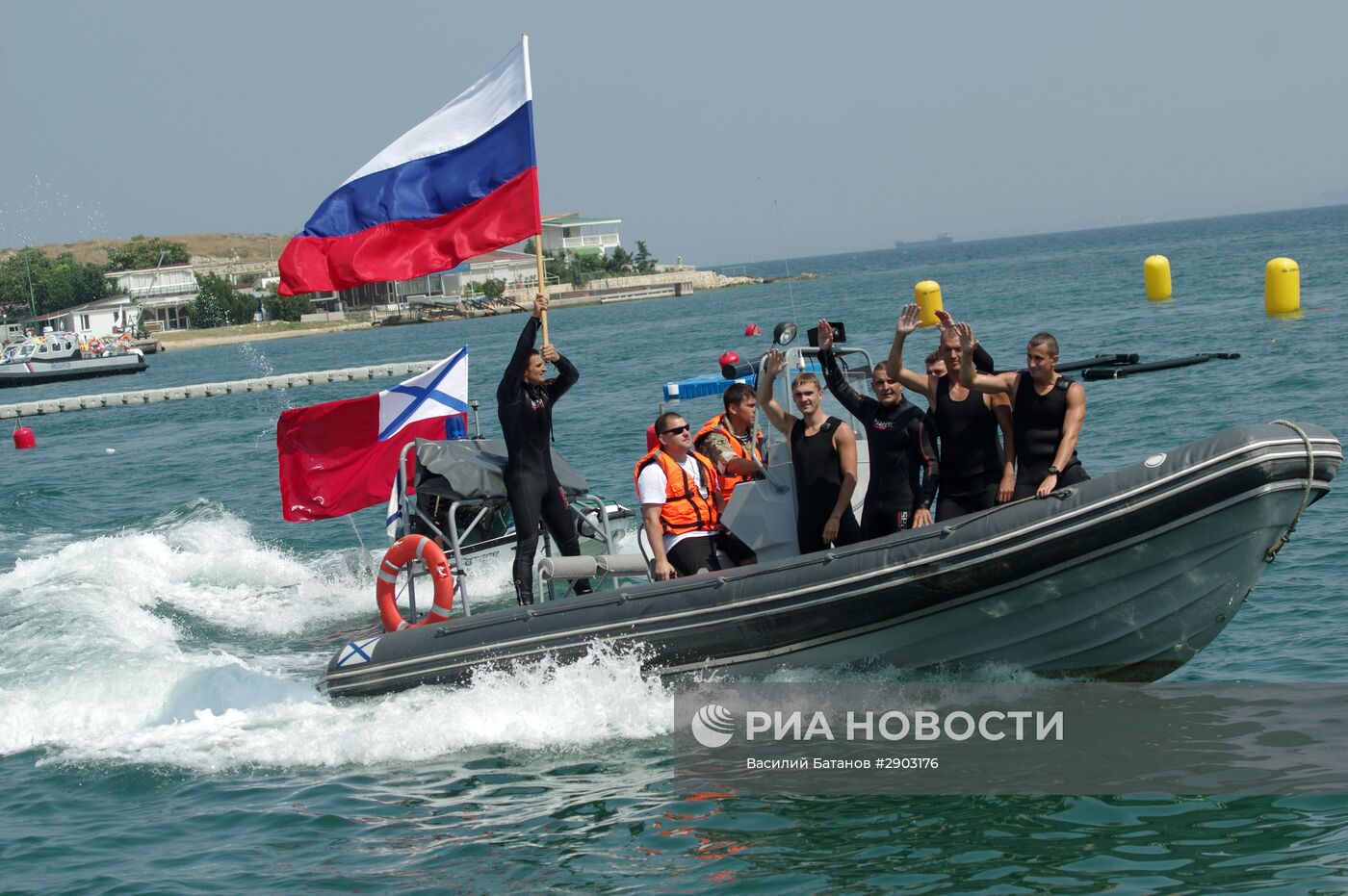 Международный конкурс по водолазному многоборью "Глубина-2016"