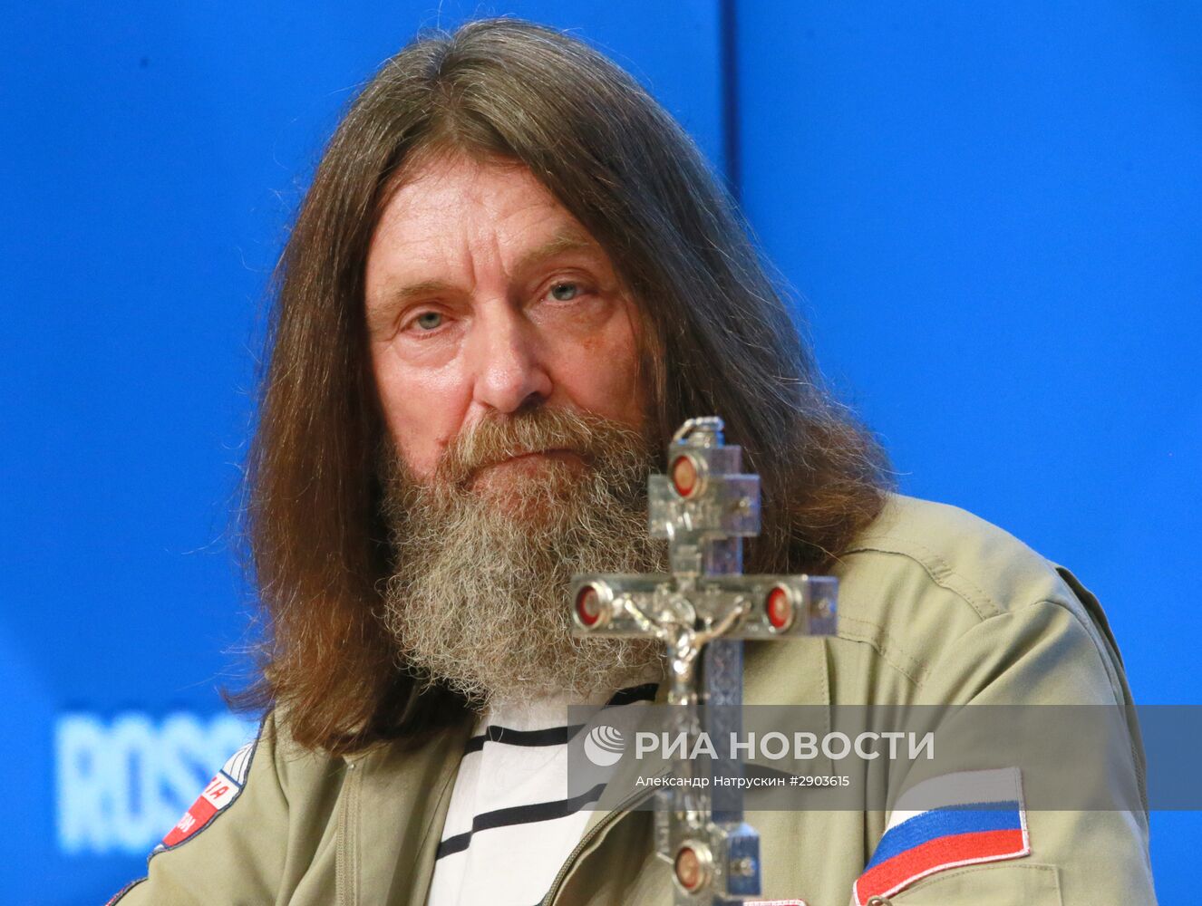 П/к российского путешественника Ф. Конюхова