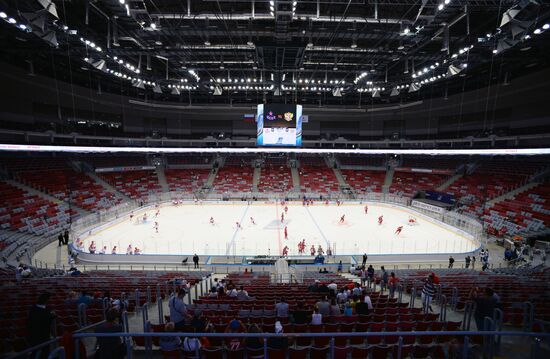 Хоккей. Sochi Hockey Open. Матч ЦСКА - Олимпийская сборная России