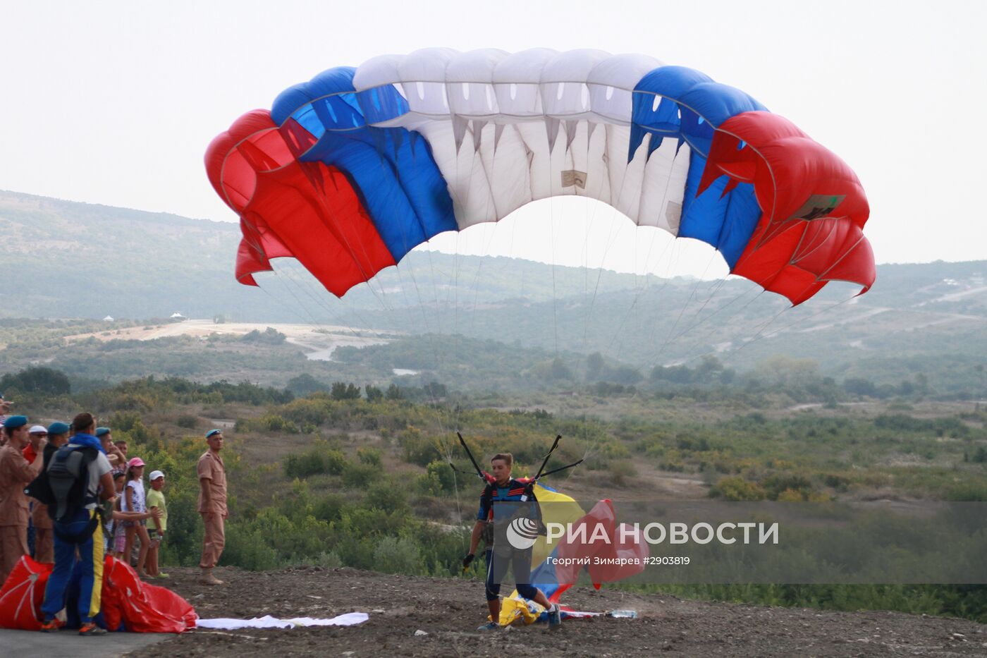 Открытие конкурса "Десантный взвод" в Краснодарском крае