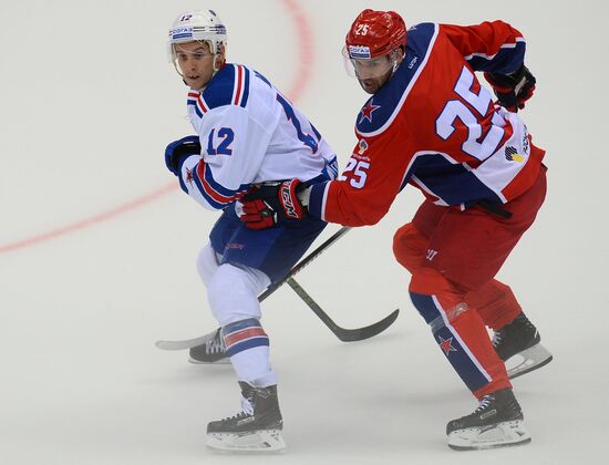 Хоккей. Sochi Hockey Open. Матч СКА - ЦСКА