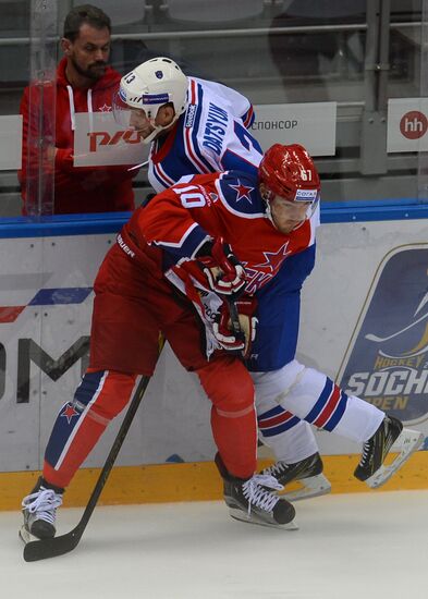 Хоккей. Sochi Hockey Open. Матч СКА - ЦСКА