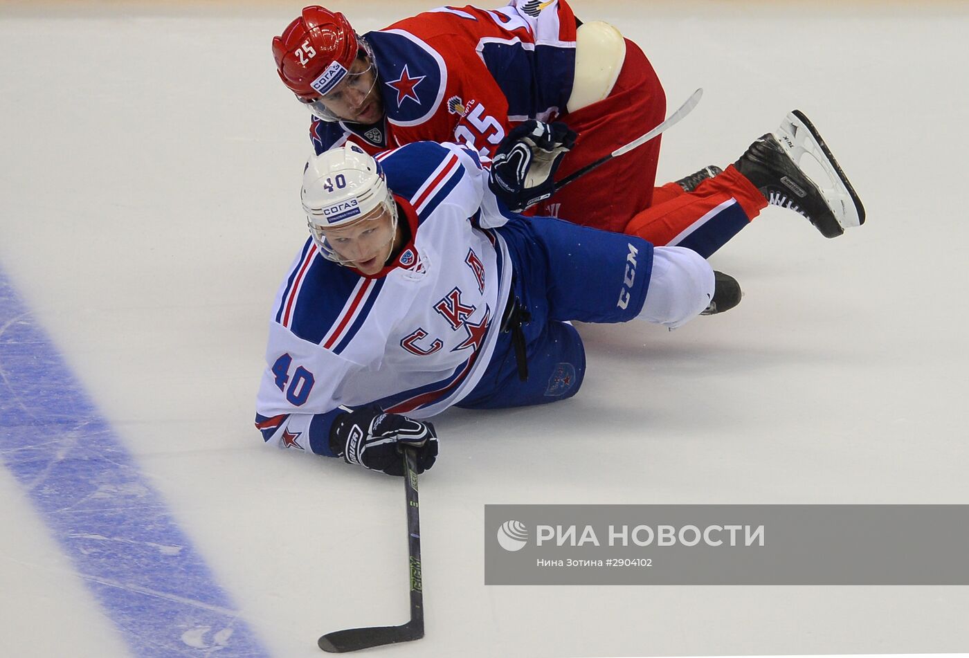 Хоккей. Sochi Hockey Open. Матч СКА - ЦСКА