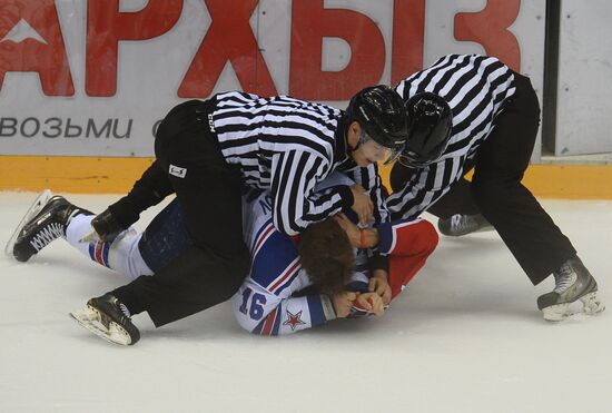 Хоккей. Sochi Hockey Open. Матч СКА - ЦСКА