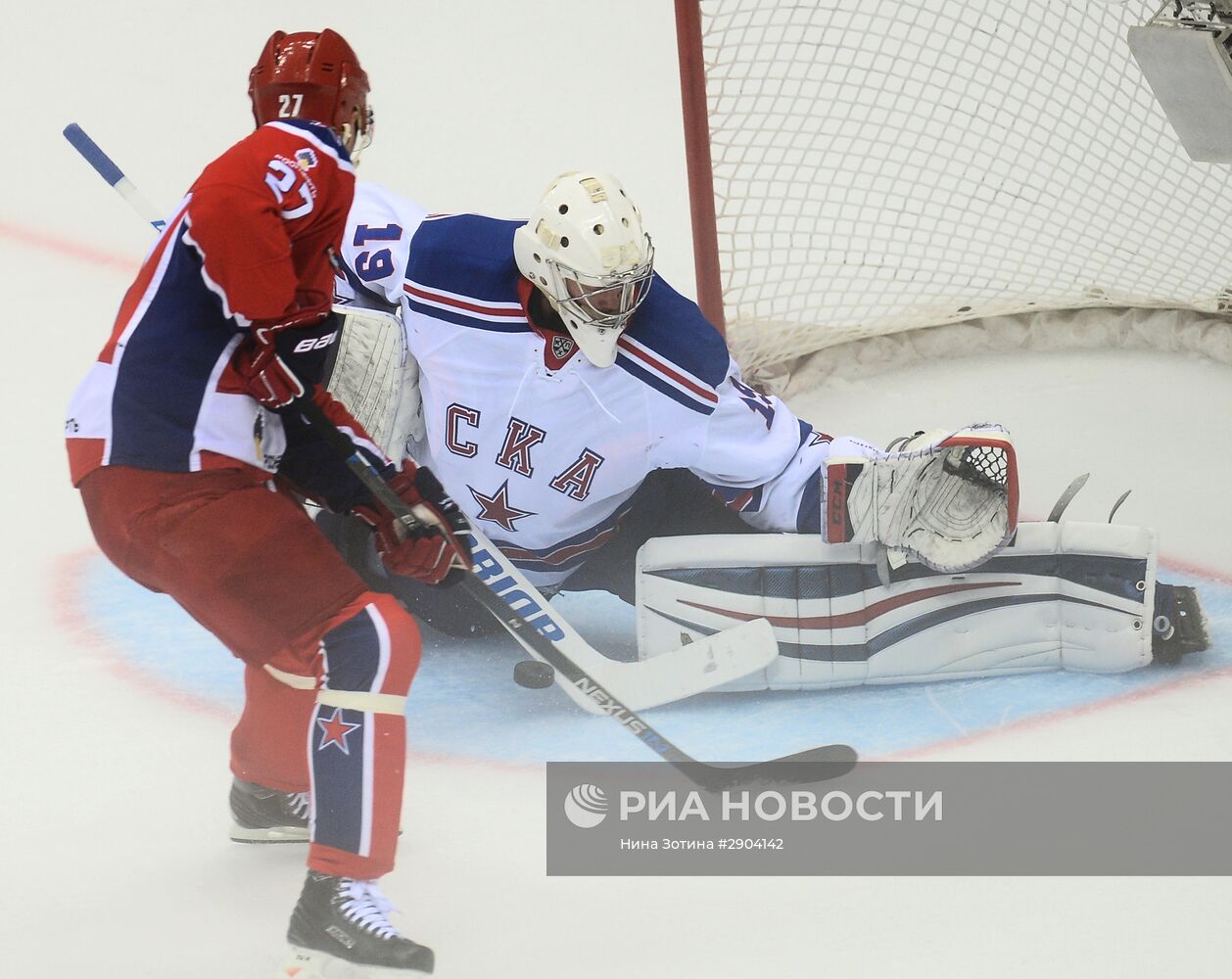 Хоккей. Sochi Hockey Open. Матч СКА - ЦСКА