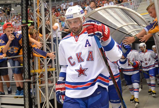 Хоккей. Sochi Hockey Open. Матч СКА - ЦСКА