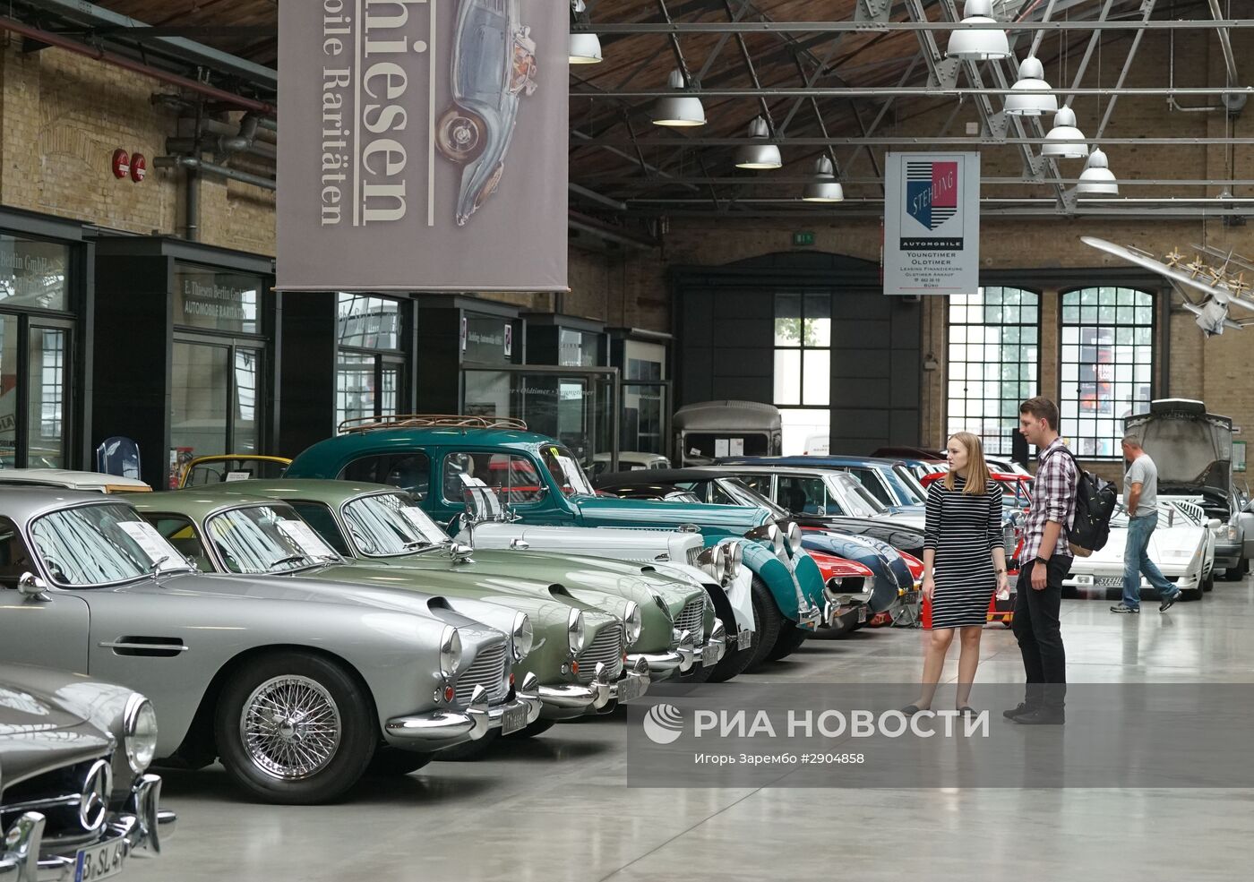 Выставка-продажа ретроавтомобилей Classic Remise Berlin