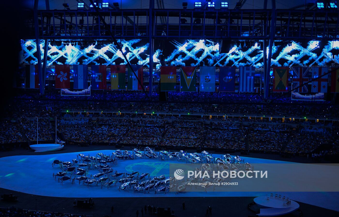 Церемония открытия XXXI летних Олимпийских игр в Рио-де-Жанейро