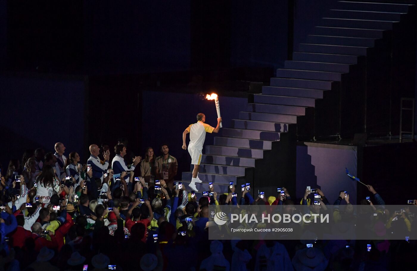 Церемония открытия XXXI летних Олимпийских игр в Рио-де-Жанейро