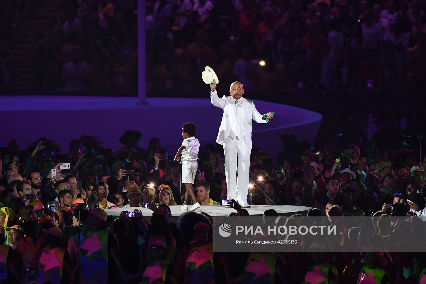 Церемония открытия XXXI летних Олимпийских игр в Рио-де-Жанейро