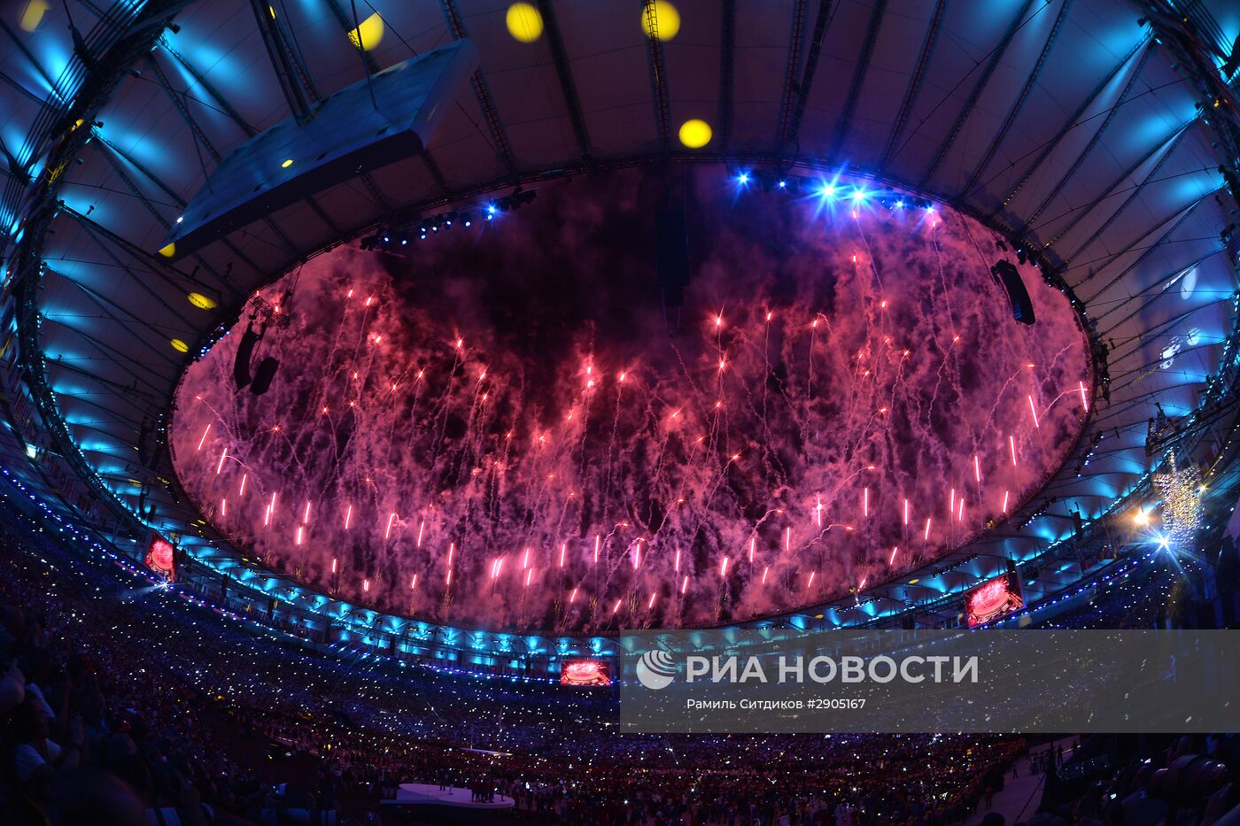 Церемония открытия XXXI летних Олимпийских игр в Рио-де-Жанейро