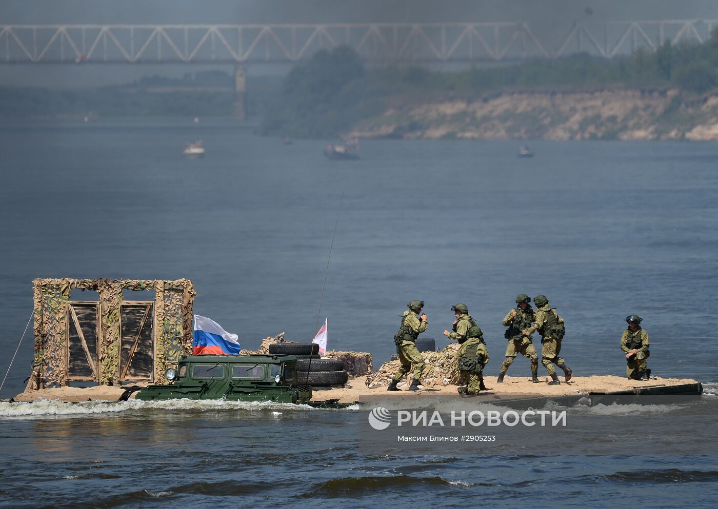 Международные соревнования инженерных войск "Открытая вода - 2016"