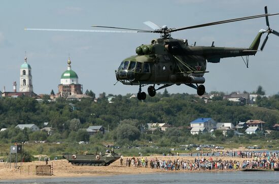 Международные соревнования инженерных войск "Открытая вода - 2016"