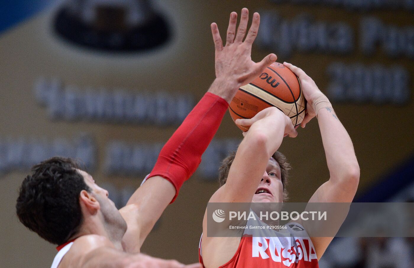 Баскетбол. Мужчины. Товарищеский матч Россия - Грузия