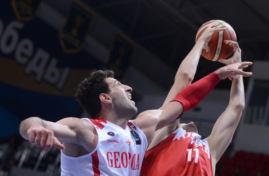 Баскетбол. Мужчины. Товарищеский матч Россия - Грузия