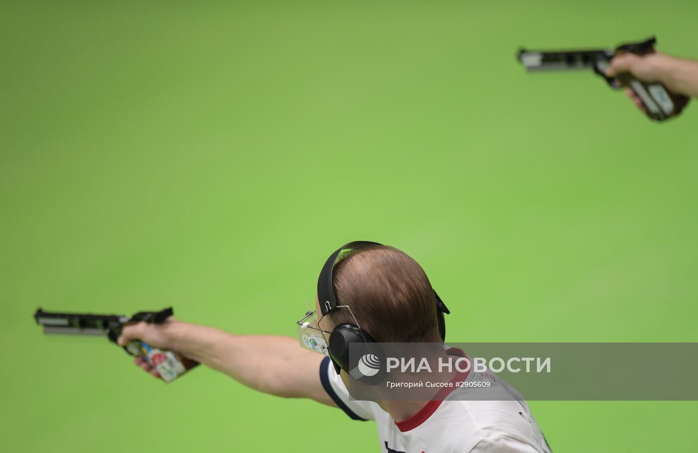 Олимпиада 2016. Стрельба. Мужчины. Пневматический пистолет