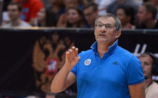 Баскетбол. Мужчины. Товарищеский матч Россия - Грузия