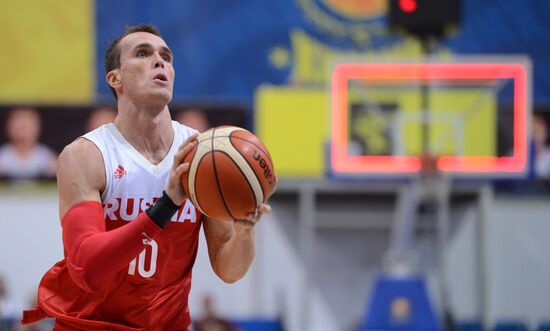 Баскетбол. Мужчины. Товарищеский матч Россия - Грузия