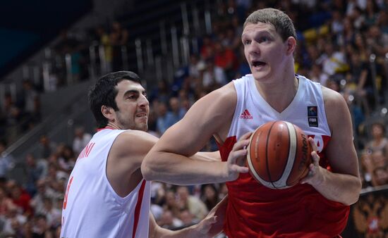 Баскетбол. Мужчины. Товарищеский матч Россия - Грузия