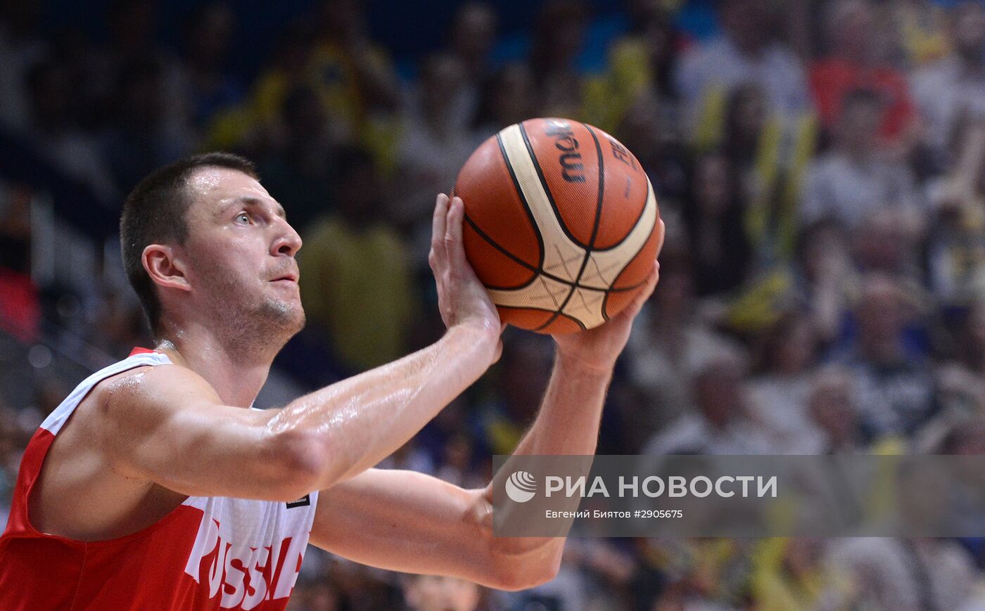 Баскетбол. Мужчины. Товарищеский матч Россия - Грузия