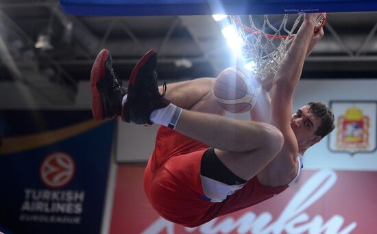 Баскетбол. Мужчины. Товарищеский матч Россия - Грузия