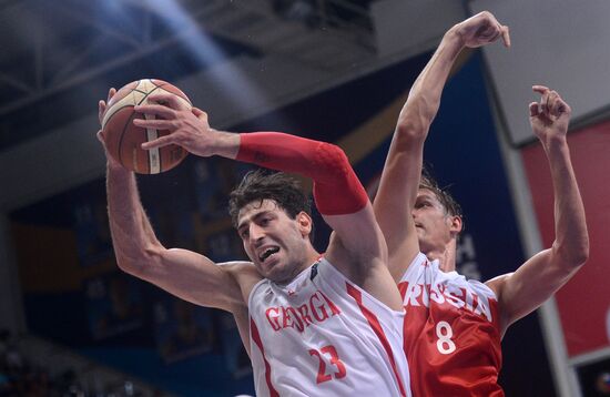 Баскетбол. Мужчины. Товарищеский матч Россия - Грузия