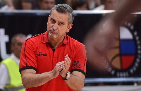 Баскетбол. Мужчины. Товарищеский матч Россия - Грузия