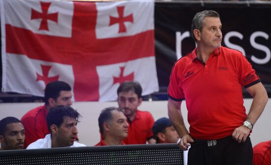 Баскетбол. Мужчины. Товарищеский матч Россия - Грузия