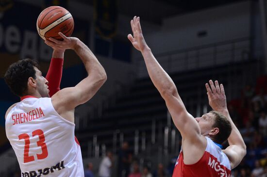 Баскетбол. Мужчины. Товарищеский матч Россия - Грузия