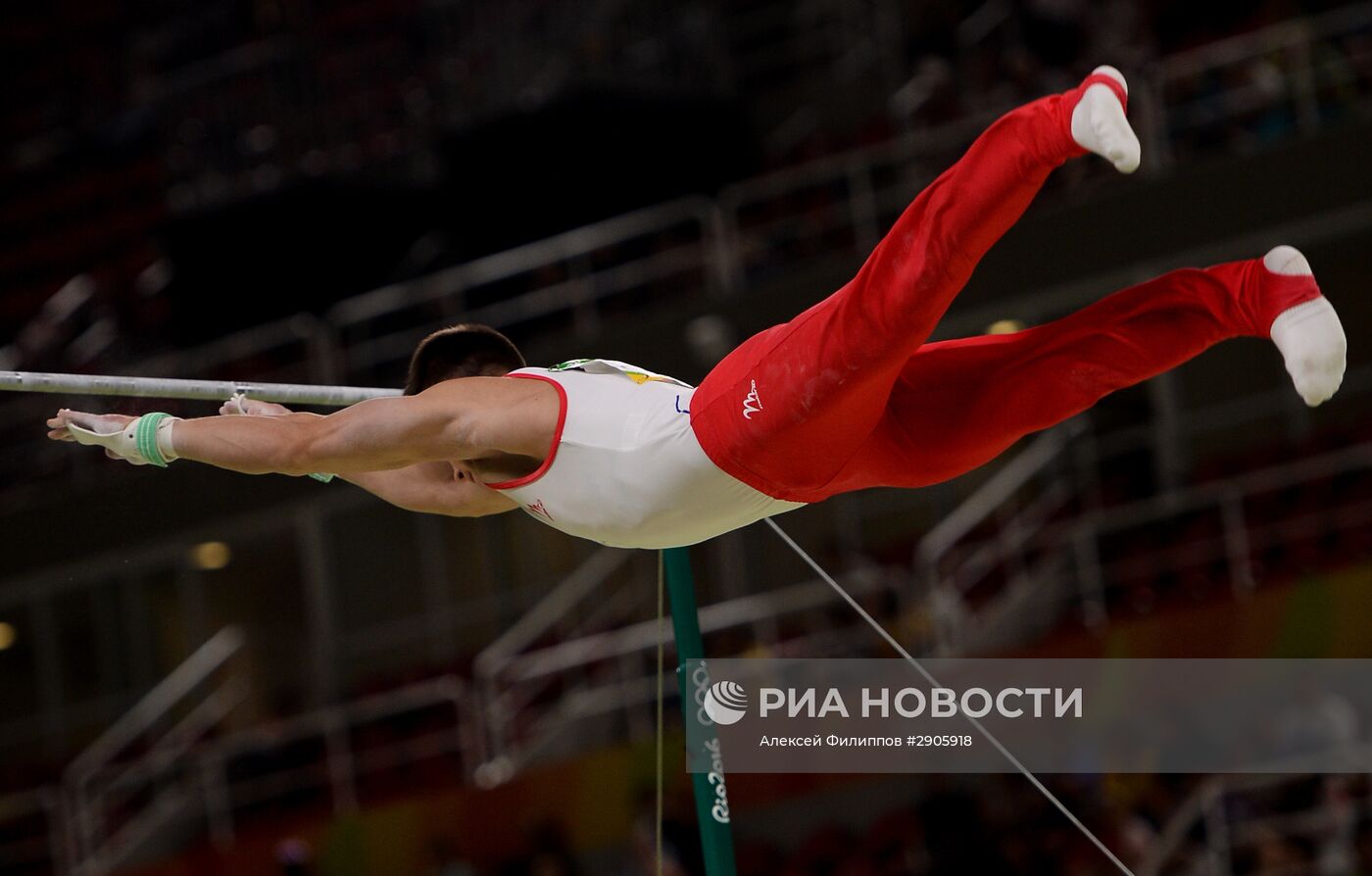 Олимпиада 2016. Спортивная гимнастика. Мужчины. Квалификация