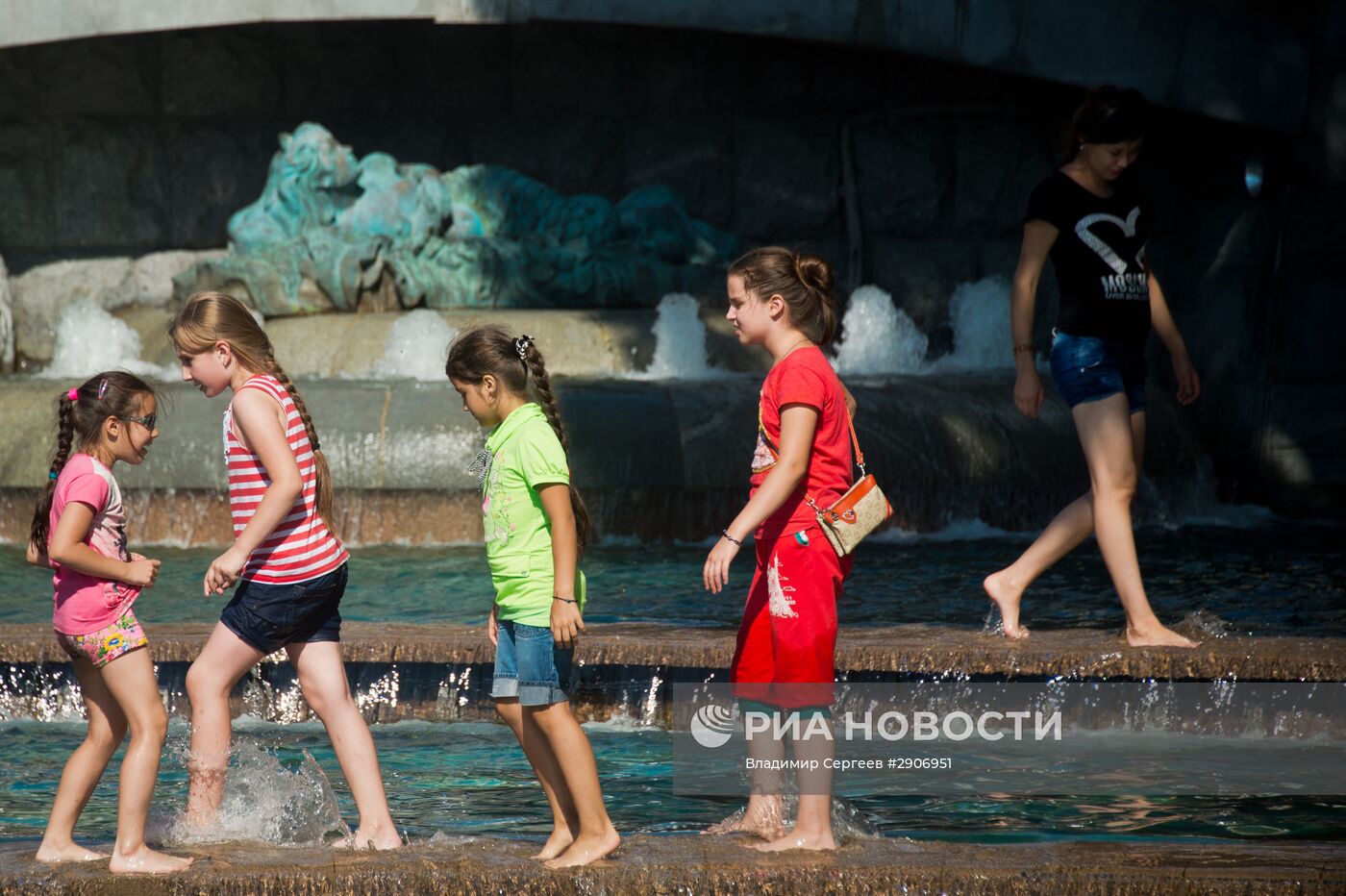 Жара в Москве