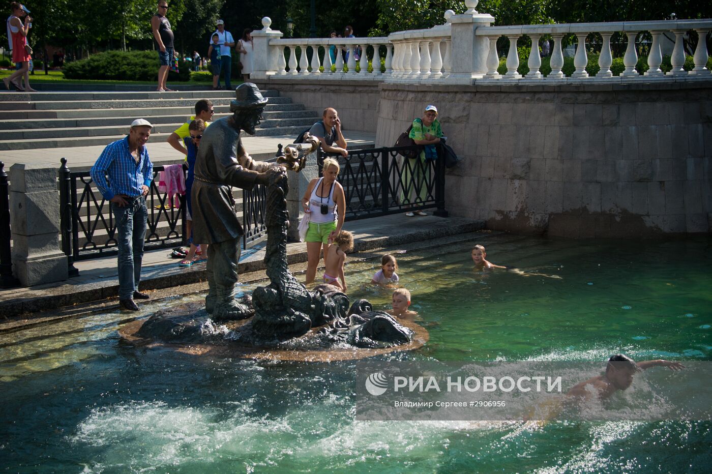 Жара в Москве