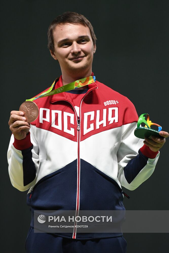 Олимпиада 2016. Стрельба. Мужчины. Пневматическая винтовка