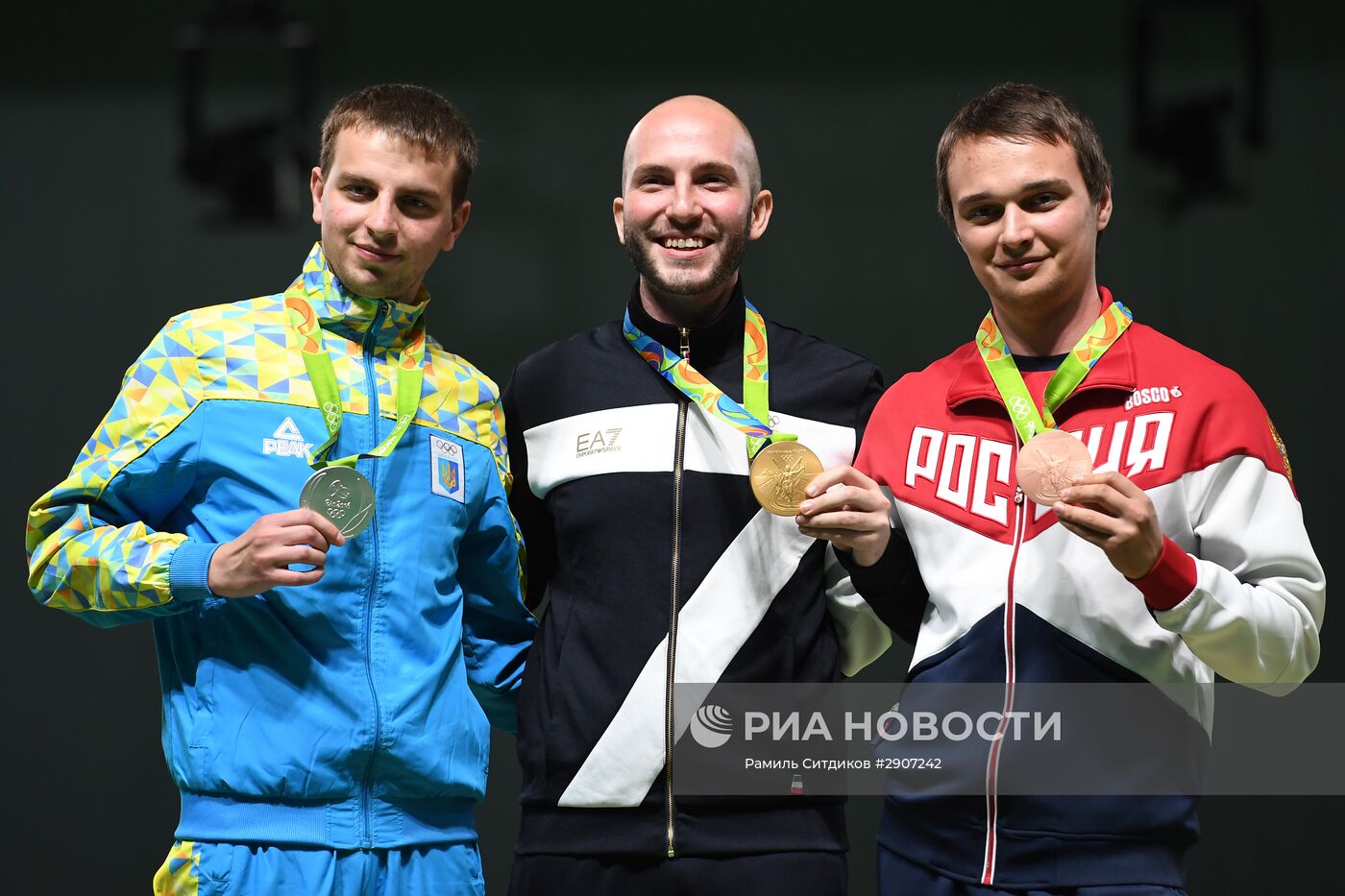 Олимпиада 2016. Стрельба. Мужчины. Пневматическая винтовка