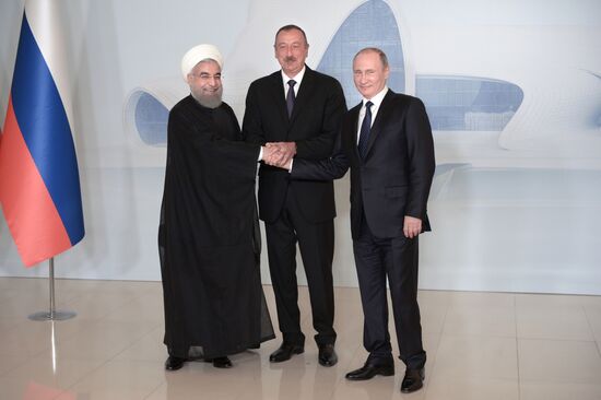 Визит президента РФ Владимира Путина в Азербайджан