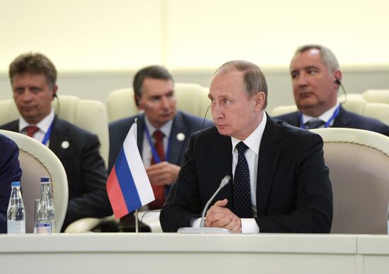 Визит президента РФ Владимира Путина в Азербайджан