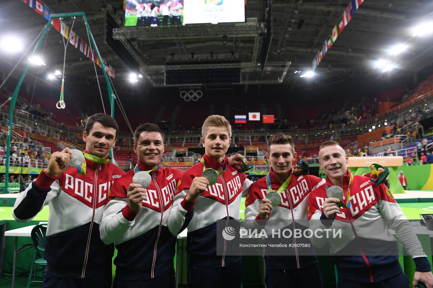Олимпиада 2016. Спортивная гимнастика. Мужчины. Командное многоборье