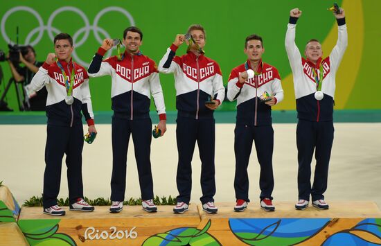 Олимпиада 2016. Спортивная гимнастика. Мужчины. Командное многоборье